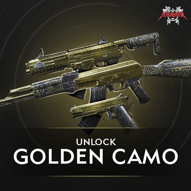 Call of Duty MW Gold Camo Unlock Boost CoD Modern Warfare Boosting